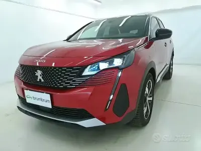 Usata Peugeot 3008 GT 131 CV (96 kW) 2022 Rosso SUV