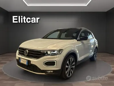 Usata VW T-Roc Advance 190 CV (139 kW) 2018 Bianco / nero SUV