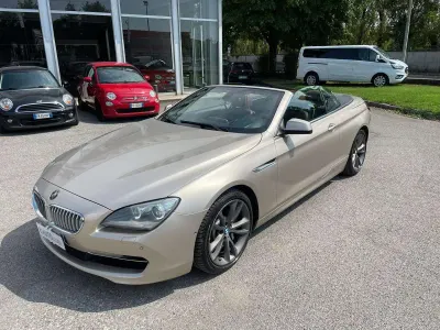 Usata BMW 650 Cabriolet 407 CV (299 kW) 2011 Bronzo Cabrio