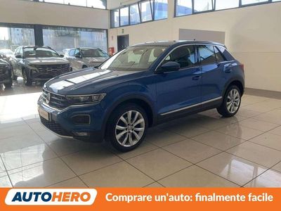 Usata VW T-Roc Advance 116 CV (85 kW) 2020 Blu/azzurro SUV