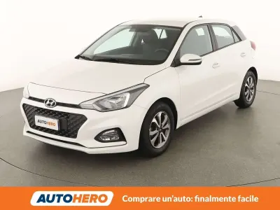 Usata Hyundai i20 75 CV (55 kW) 2019 Bianco Utilitaria