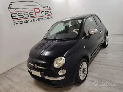 Usata Fiat 500 Lounge 69 CV (50 kW) 2012 Bianco Utilitaria
