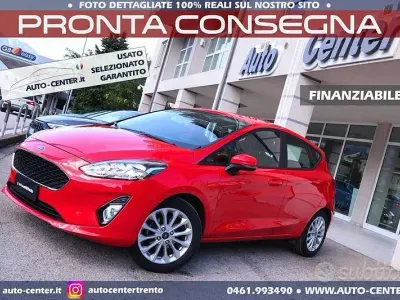 Usata Ford Fiesta 101 CV (74 kW) 2019 Rosso Utilitaria