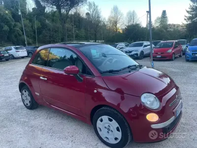 Usata Fiat 500 69 CV (50 kW) 2008 Rosso Berlina