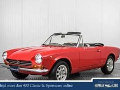Usata Fiat 124 Spider 90 CV (66 kW) 1968 Rosso Cabrio