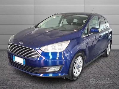 Begagnad Ford C-MAX Titanium 120 HK (88 kW) 2016 Blå Minibuss