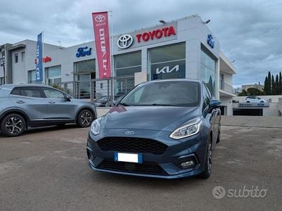 Usata Ford Fiesta ST-Line 100 CV (73 kW) 2021 Blu Berlina