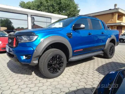 Usata Ford Ranger Wildtrack 213 CV (156 kW) 2022 Blu Pick-up