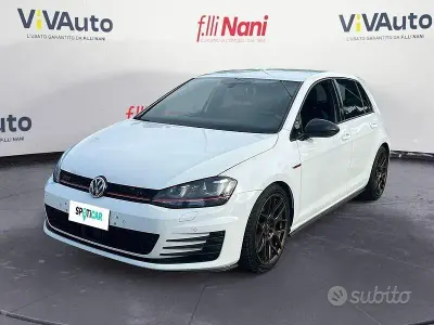 Usata VW Golf VII GTI 230 CV (169 kW) 2016 Bianco Berlina