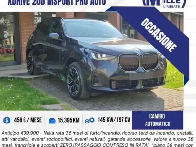 Usata BMW X3 M Sport 197 CV (144 kW) 2025 Grigio SUV