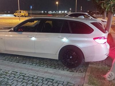 Usata BMW 320 Sport Line 190 CV (139 kW) 2016 Bianco Station wagon