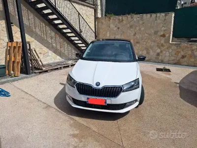Usata Skoda Fabia 95 CV (69 kW) 2020 Bianco Utilitaria