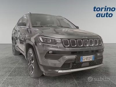 Usata Jeep Compass Limited 190 CV (139 kW) 2022 Grigio SUV