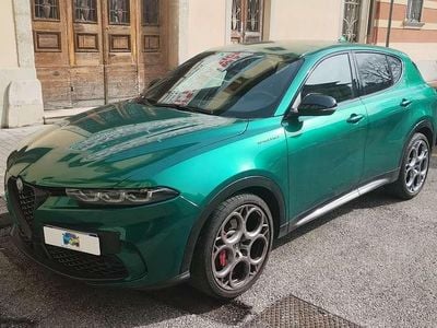 Usata Alfa Romeo Tonale Edizione Speciale 131 CV (96 kW) 2022 Verde SUV