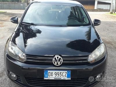 Usata VW Golf VI Comfortline 110 CV (80 kW) 2009 Nero Utilitaria