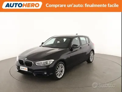 Usata BMW 118 Sport Line 150 CV (110 kW) 2018 Nero Berlina