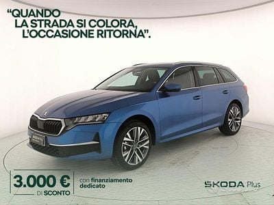 Nuova Skoda Octavia Style 116 CV (85 kW) 2025 Blu race metallizzato Station wagon