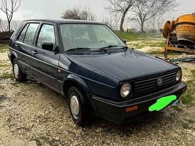 Usata VW Golf II 73 CV (53 kW) 1990 Blu Utilitaria