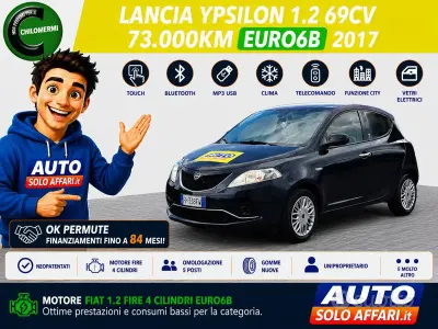 Usata Lancia Ypsilon Gold 69 CV (50 kW) 2017 Bluazzurro Utilitaria