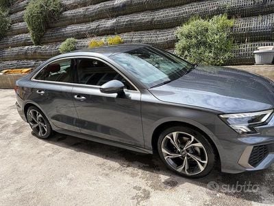 Usata Audi A3 S-Line 150 CV (110 kW) 2022 Grigio Berlina