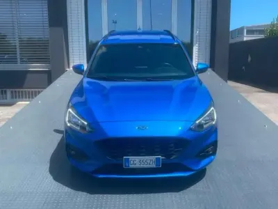 Usata Ford Focus ST-Line 125 CV (91 kW) 2021 Blu/azzurro Station wagon