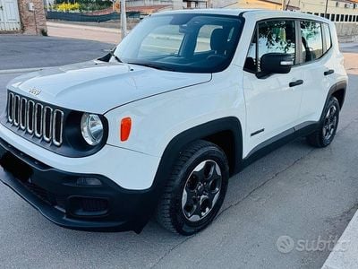 Usata Jeep Renegade 105 CV (77 kW) 2018 Bianco SUV