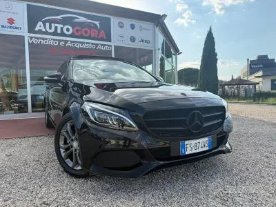 Usata Mercedes C220 Premium 170 CV (125 kW) 2015 Nero Station wagon
