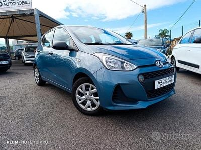 Usata Hyundai i10 Comfort 67 CV (49 kW) 2018 Blu Utilitaria