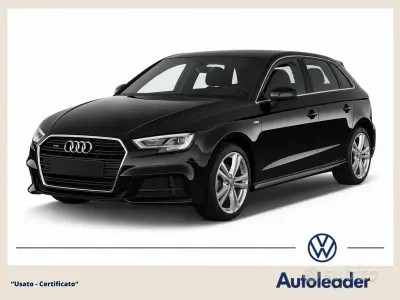 Usata Audi A3 Admired 150 CV (110 kW) 2020 Nero Berlina