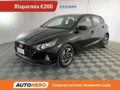 Usata Hyundai i20 101 CV (74 kW) 2022 Nero Utilitaria