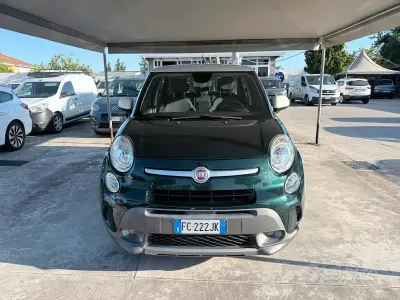 Usata Fiat 500L Trekking 105 CV (77 kW) 2016 Verde Monovolume