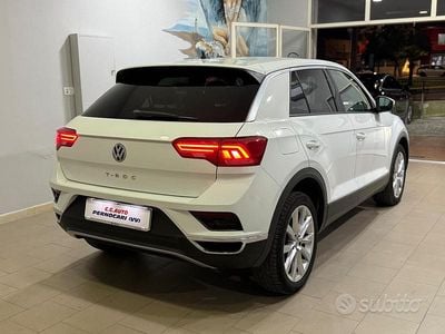 Usata VW T-Roc Advance 150 CV (110 kW) 2019 Bianco SUV
