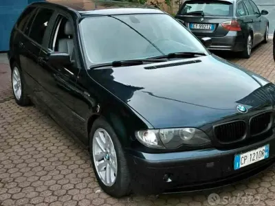Usata BMW 320 Sport Line 231 CV (169 kW) 2003 Blu Station wagon
