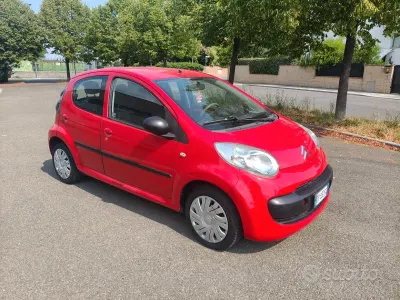 Usata Citroën C1 68 CV (50 kW) 2008 Rosso Utilitaria