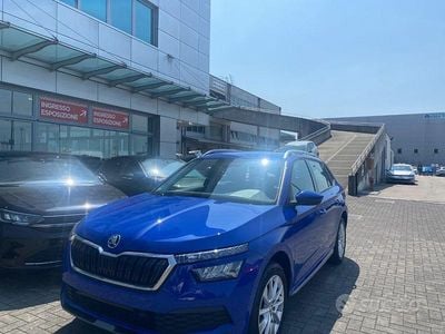 Usata Skoda Kamiq Style 90 CV (66 kW) 2021 Blu mediterraneo SUV