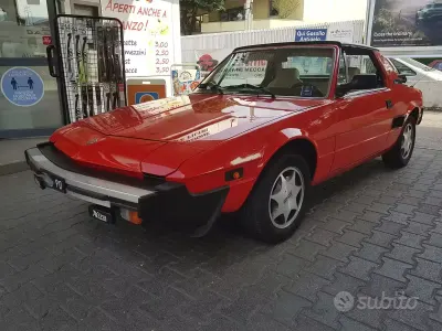 Usata Fiat X 1/9 85 CV (62 kW) 1982 Rosso Cabrio