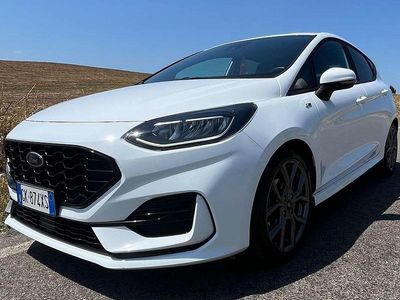 Usata Ford Fiesta ST-Line 125 CV (91 kW) 2022 Bianco Berlina