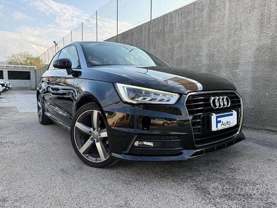 Usata Audi A1 S-Line 90 CV (66 kW) 2016 Nero Utilitaria
