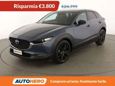 Begagnad Mazda CX-30 Homura-Line 186 HK (136 kW) 2023 Blå SUV