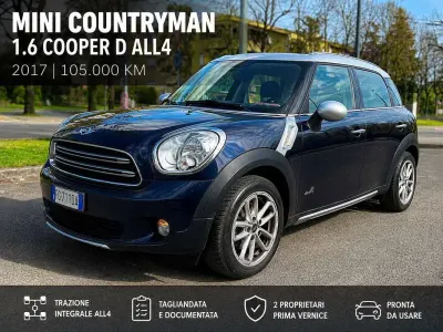 Usata Mini Cooper D Countryman 111 CV (81 kW) 2017 Blu/azzurro SUV