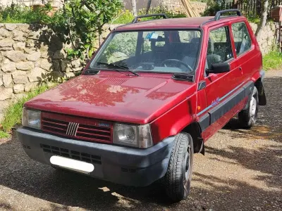 Usata Fiat Panda 4x4 Club 54 CV (39 kW) 1996 Rosso Utilitaria