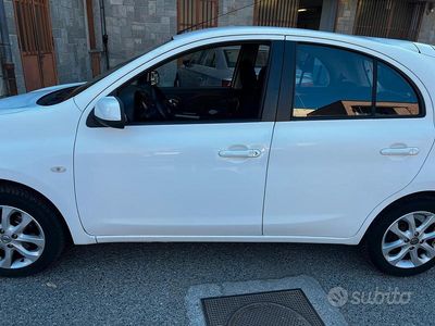 Gebraucht Nissan Micra 78 PS (57 kW) 2014 Weiß Kleinwagen