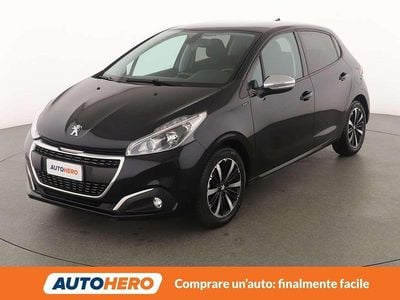 Usata Peugeot 208 Signature Sky 82 CV (60 kW) 2019 Nero Utilitaria