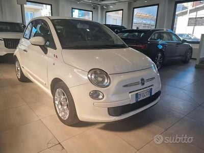 Usata Fiat 500 Sport 69 CV (50 kW) 2009 Bianco Cabrio