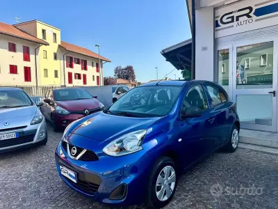 Usata Nissan Micra Tekna 80 CV (58 kW) 2016 Blu Utilitaria