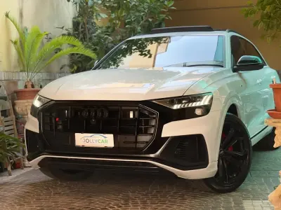 Usata Audi Q8 S-Line 285 CV (209 kW) 2019 Bianco SUV