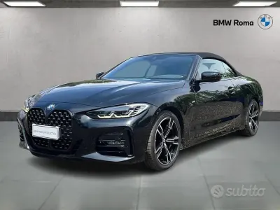 Usata BMW 420 M Sport 184 CV (135 kW) 2022 Nero Cabrio