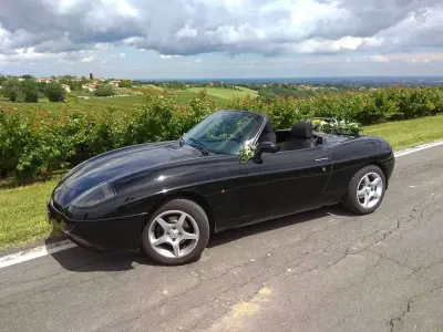 Usata Fiat Barchetta 131 CV (96 kW) 1999 Nero Cabrio
