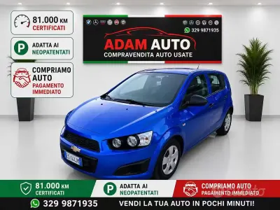 Usata Chevrolet Aveo LS 69 CV (50 kW) 2013 Blu Berlina