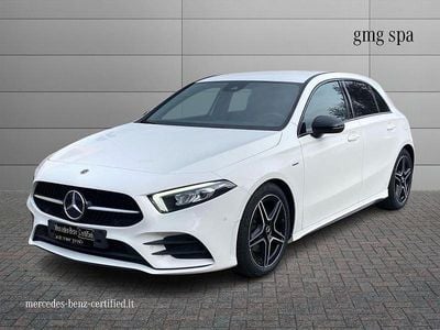 Usata Mercedes A180 Premium 116 CV (85 kW) 2021 Bianco Utilitaria